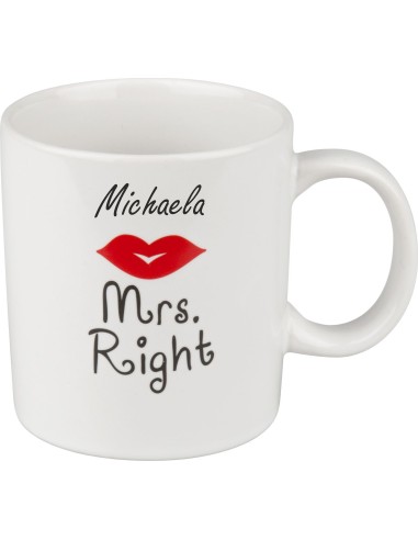 Tasse «Mrs. Right»