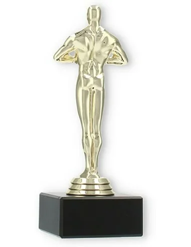 Trophée Statuette Oscar Personnalisable avec Coffret Cadeau