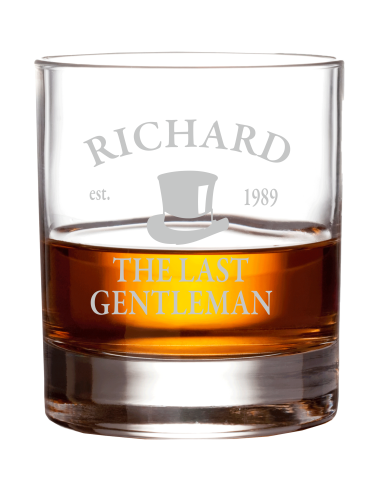 Verre à whisky «Last Gentleman»